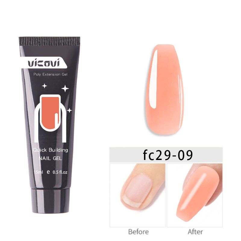 vicovi 15ML Crystal nail extend gel : fc29-6: fc29-9