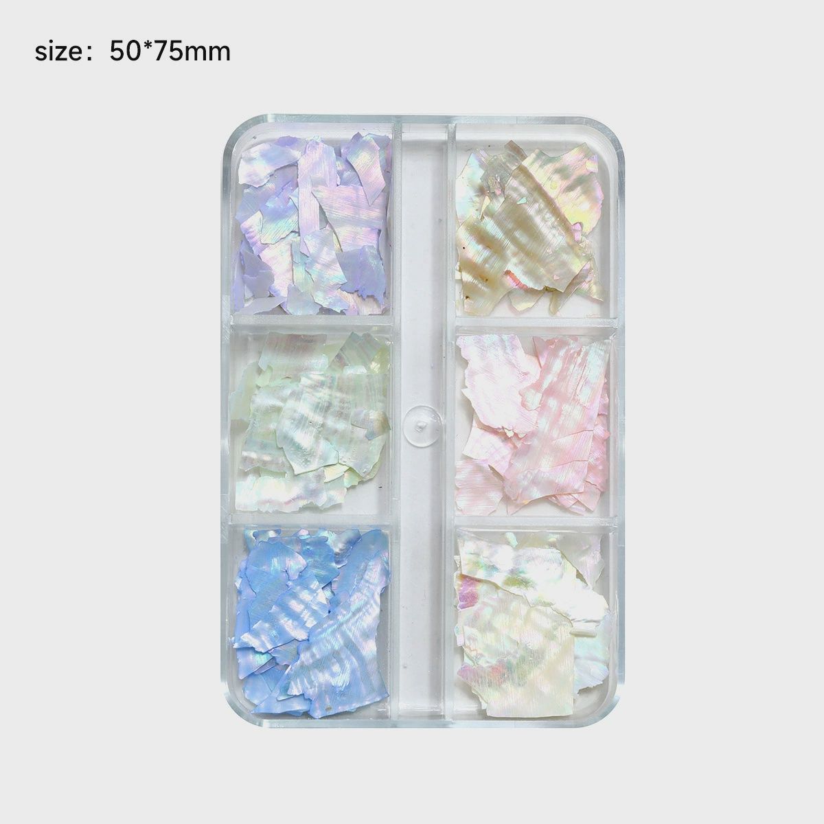 94778 HRUI  6-grid nail art shells (YH338-38)