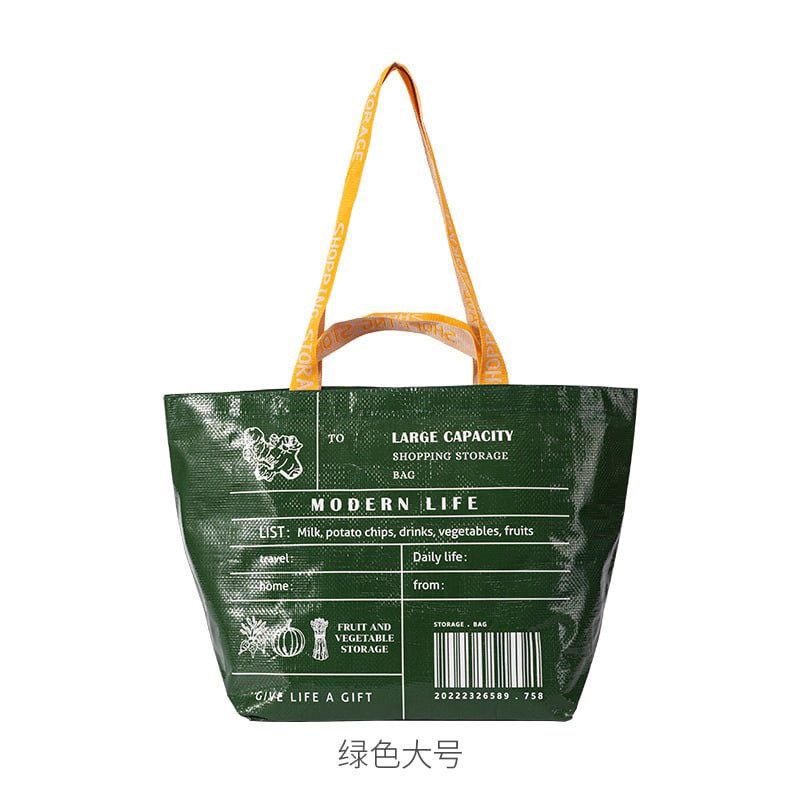 Fasola Tote Bag Big Green PS-360 47810