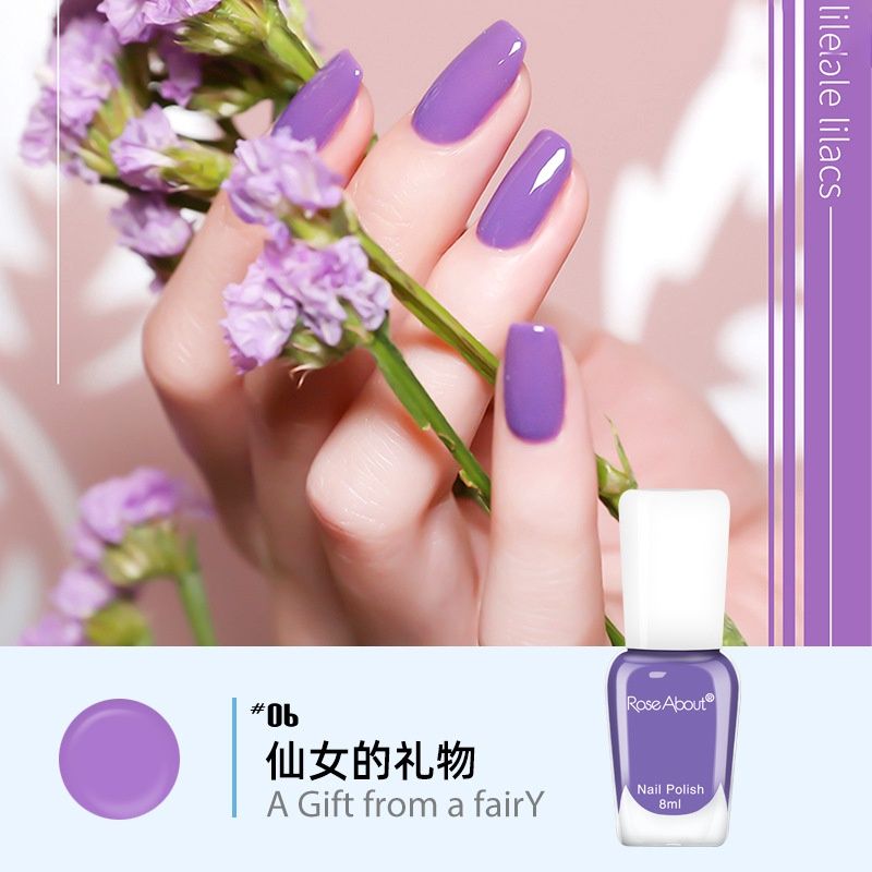 Rose About Water-based nail polish: #6# Fairy’s Gift 77714