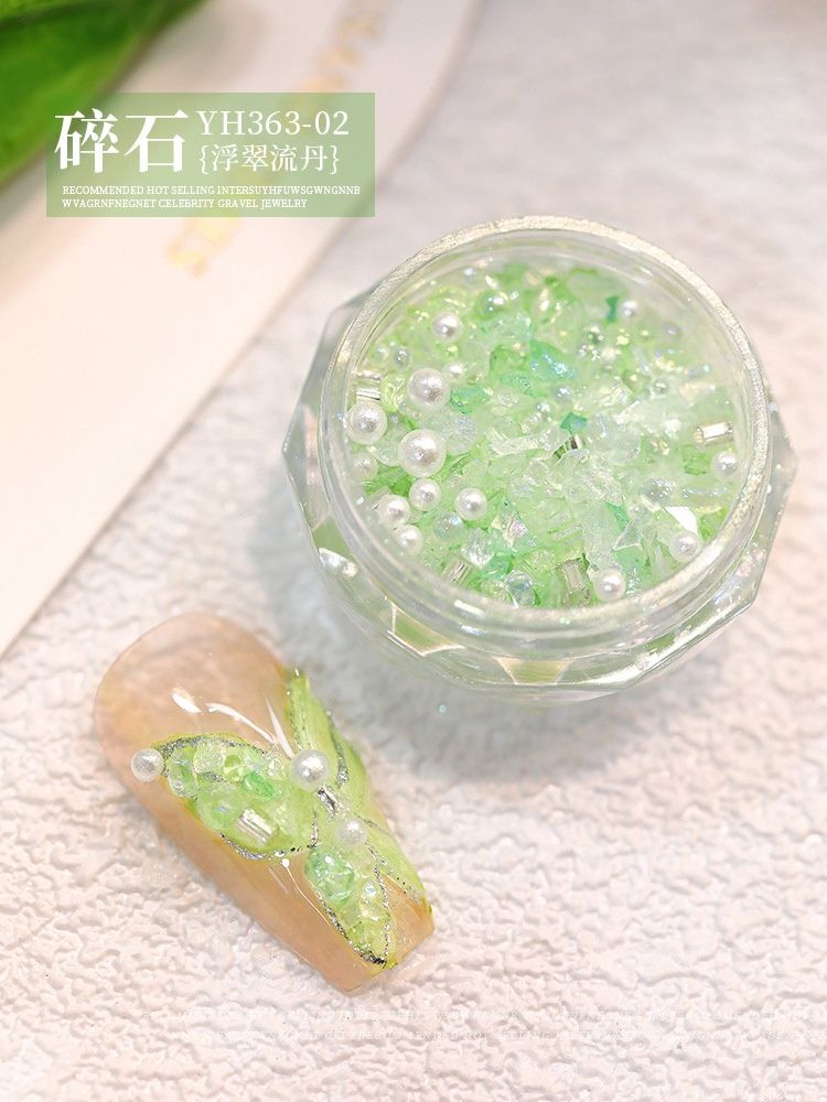 51109Nail Art Jewelry Diamonds