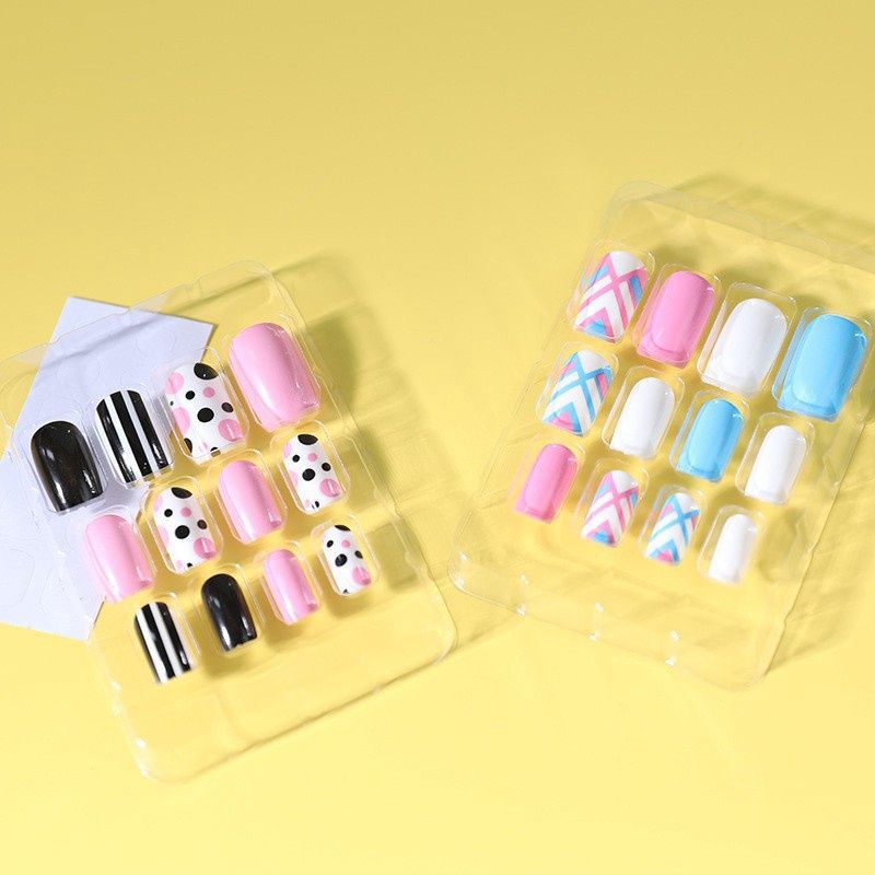 Shuyan X 2141 Flat Armor Printing Dudustrong Nail Patch With Detachable Double-Sided Adhesive 97241