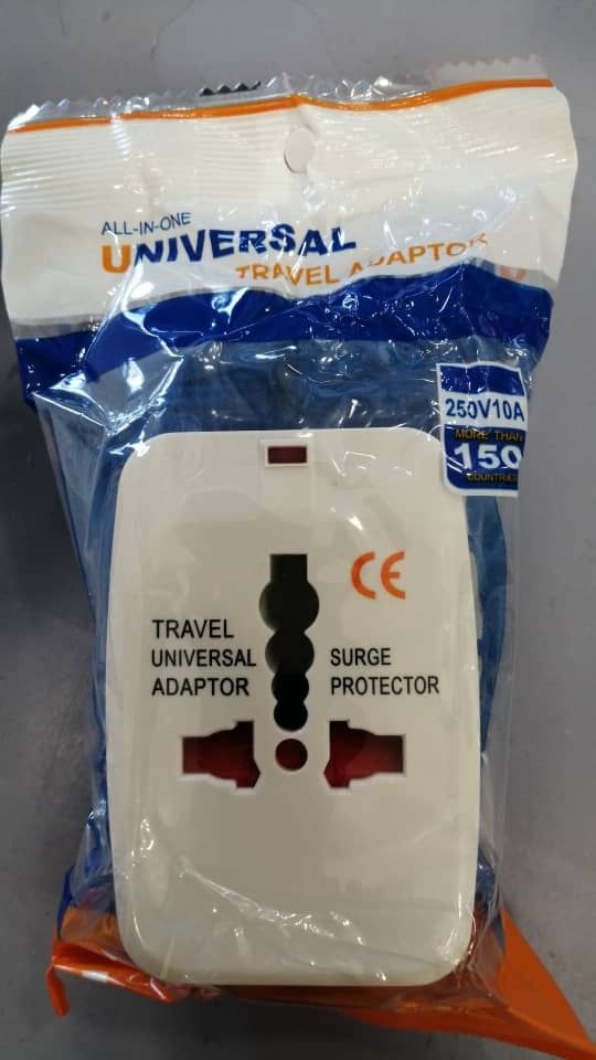 Worldwide Universal International Travel Charger Adapter Plug Lock UK China