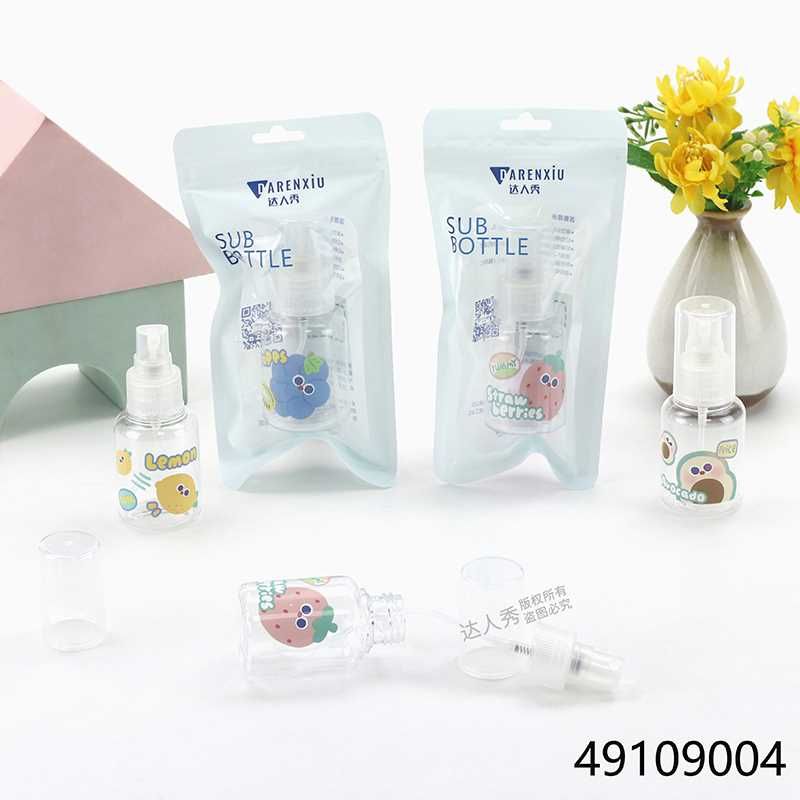 DRS 50ML medium spray bottle. Fruit bumping 91099