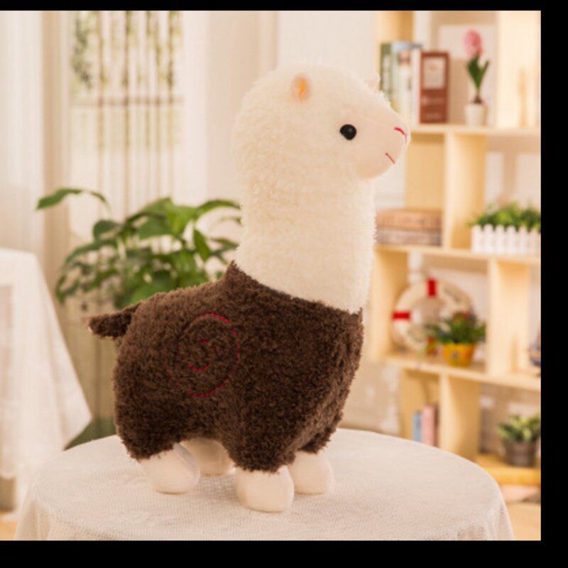 Bizheng Alpaca Doll Doll: Brown Height: 38 Cm (0.28 Kg)