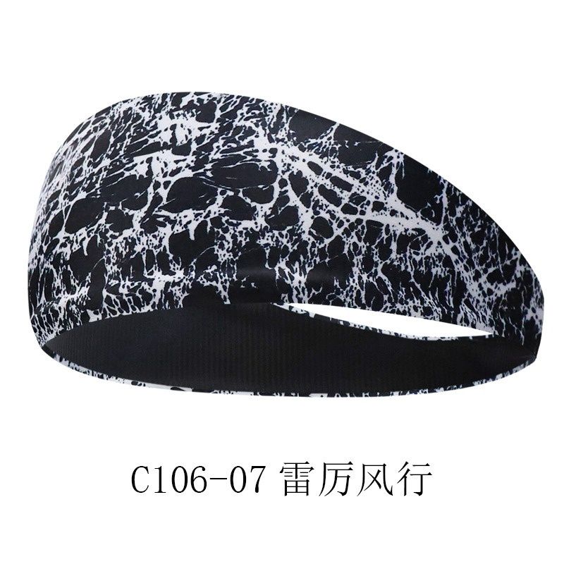 Sport Head Band C106-07 Black 66583