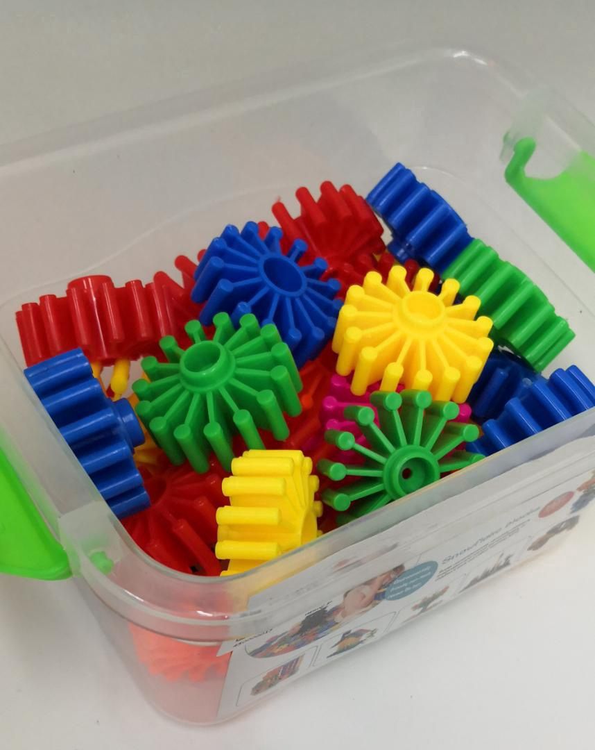 Great wisdom Snow flake blocks stereoscopic 齿轮 M Box 00021