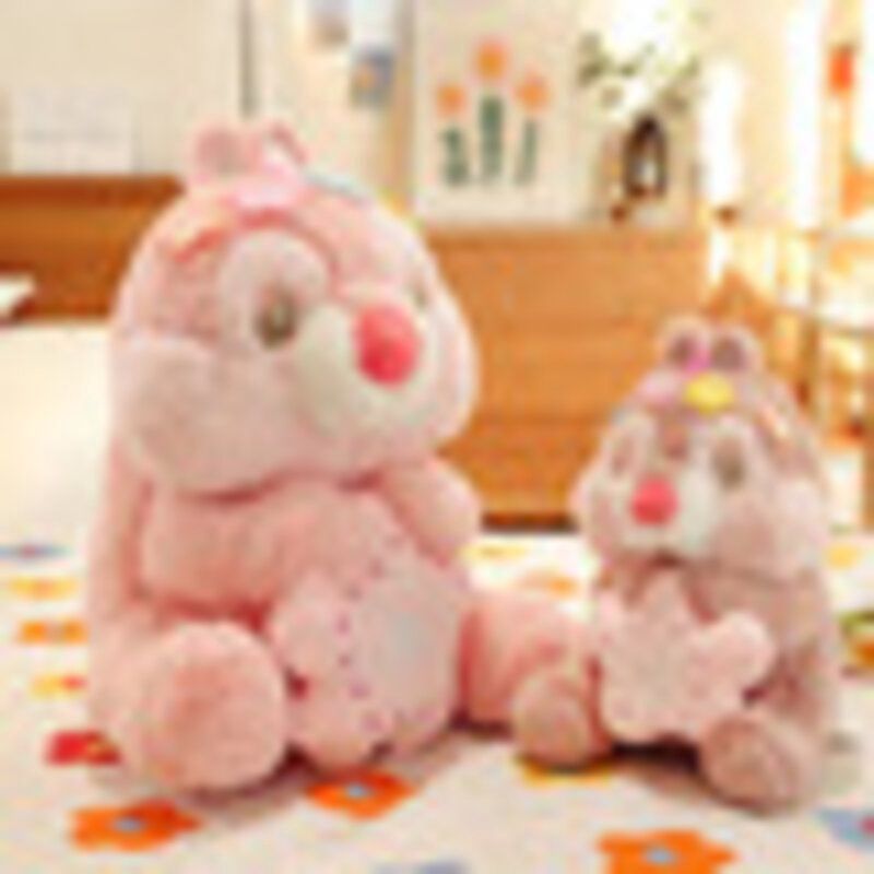 TC Plush Squirrel Pillow: Pink: 23cm 0.16kg 37183