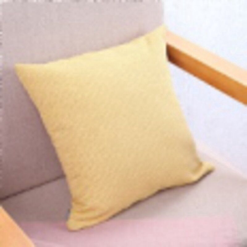 Minigood Cheney yarn striped pillow (yellow) 雪尼纱条纹抱枕(黄色) 23893