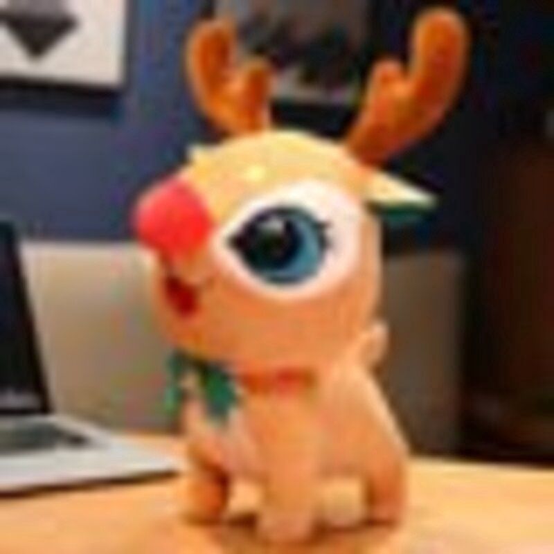 Plush To Christmas Deer 22cm 52666
