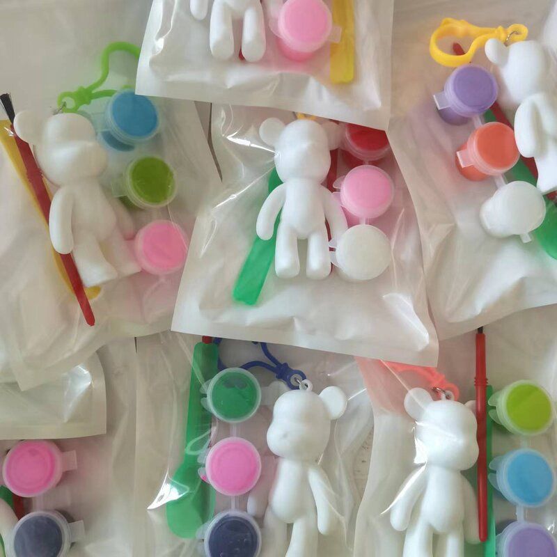 Yuan WYF152 DIY Fluid Violence Bear: 8cm Little Bear Set 46934