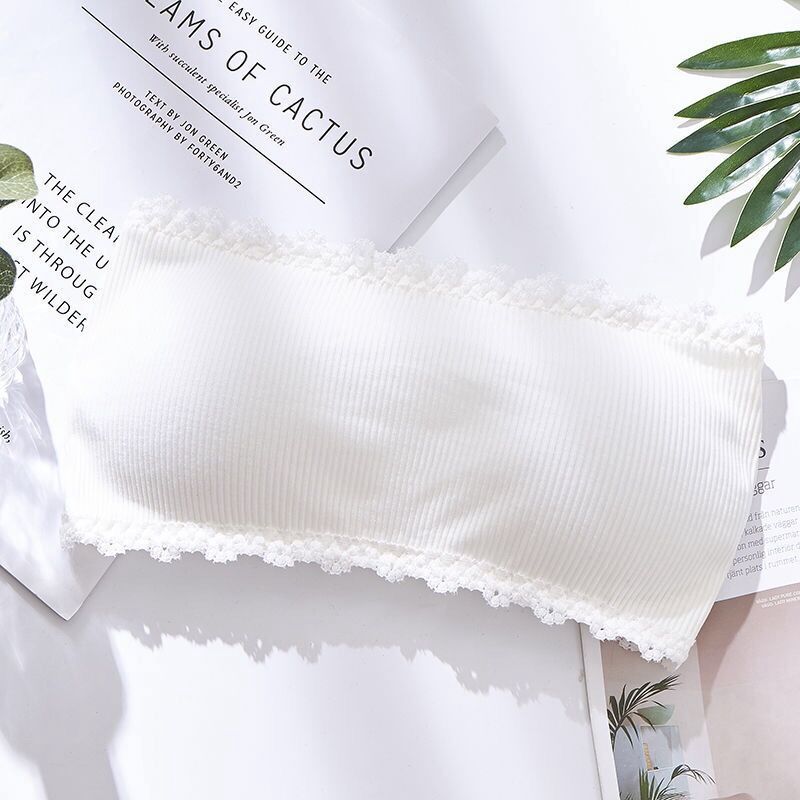 Yizman 719 anti-slip silicone Threaded cotton tube top White 05349