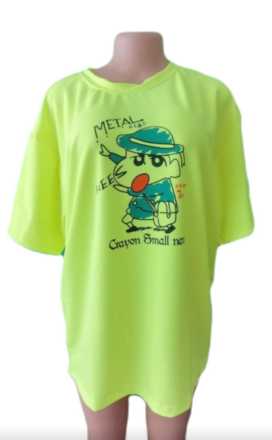 Vn loose shirt  neo green 22033