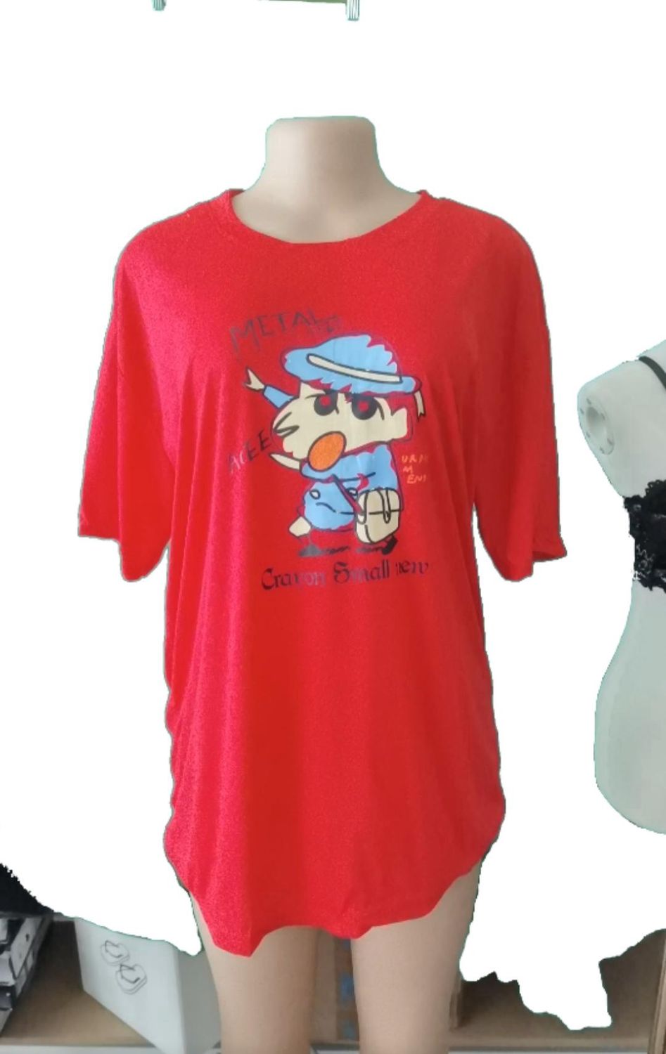Vn loose shirt  red 22031