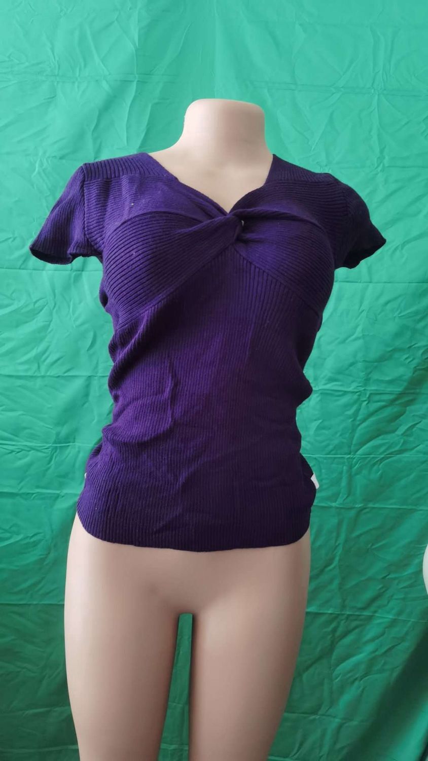 xiangyu 607# Knit Crop Top 22134