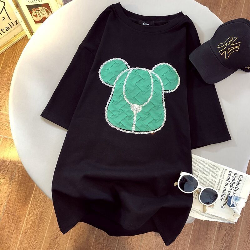 Hot Diamond XL Cotton T shirt Black 87507