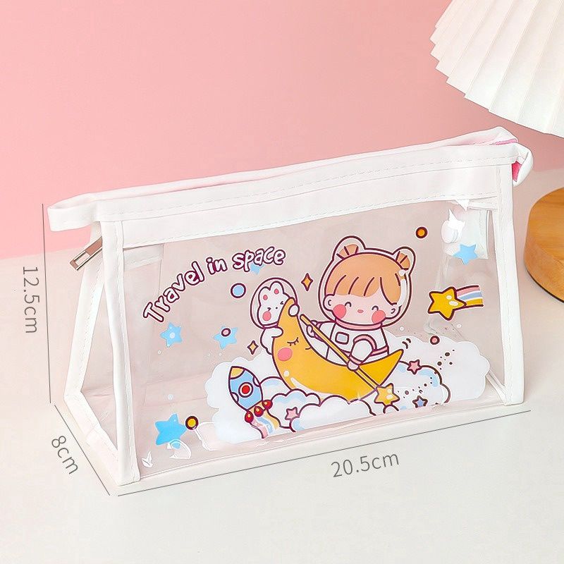 Cartoon Transparent Pencil Bag C712-30 09901