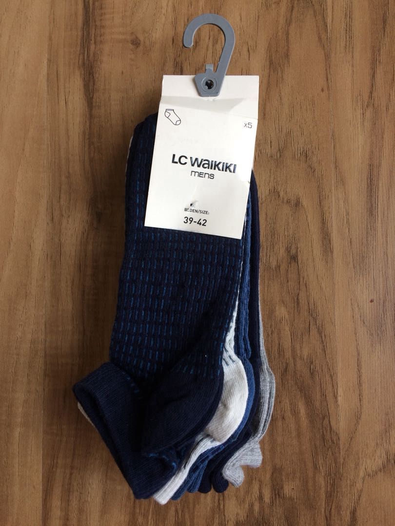 waikiki men's sock black 39-42 44650