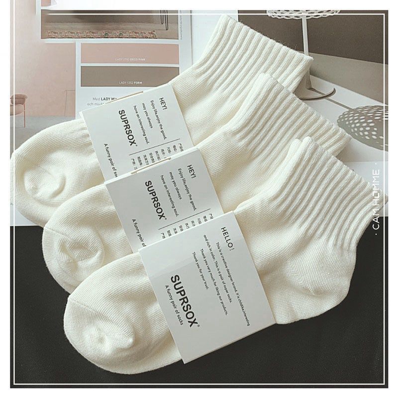 Low Cut Sock White 69169
