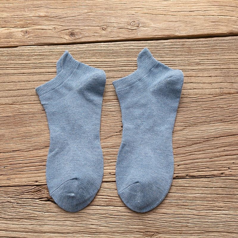 Fashion Simple Short Socks (1 pair) - Blue 00808