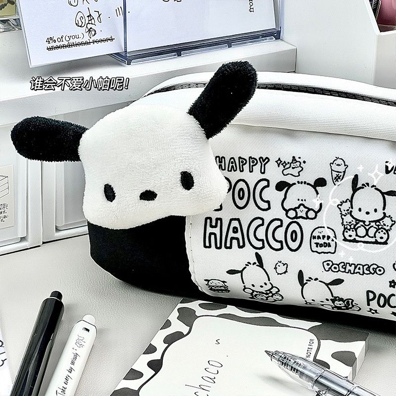 XC Pen case stationery bag: bow cat pencil bag 91024