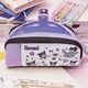 XC Pen case stationery bag: black cat print pencil bag 46984