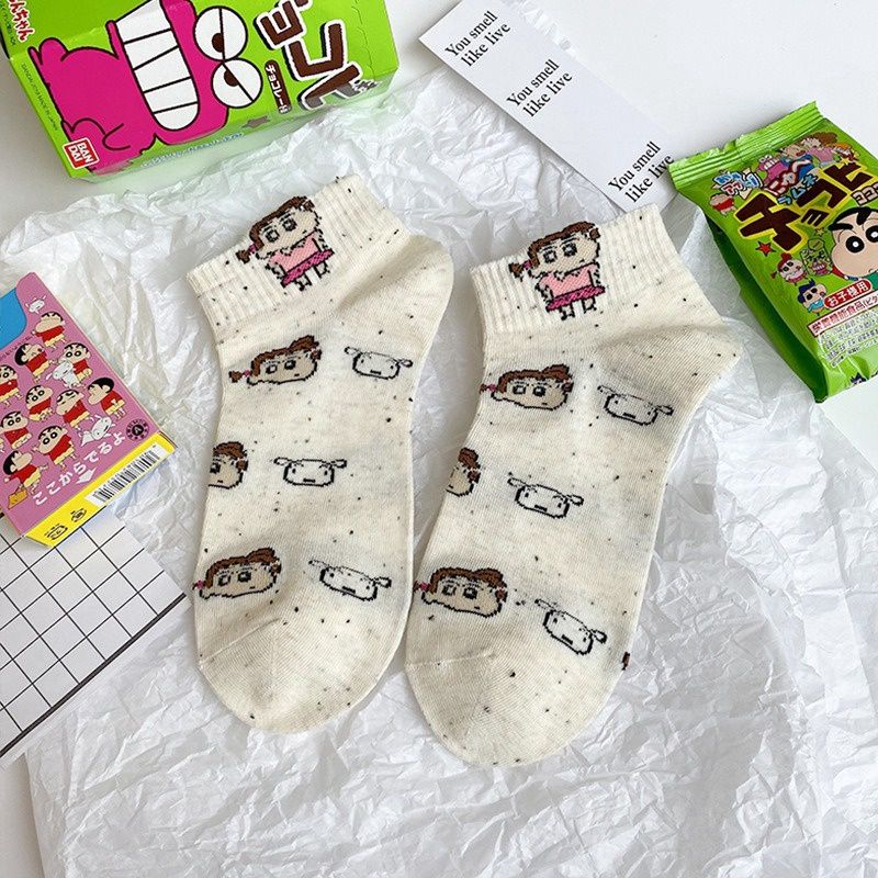 Fashion Cartoon Short Socks Nini 14527