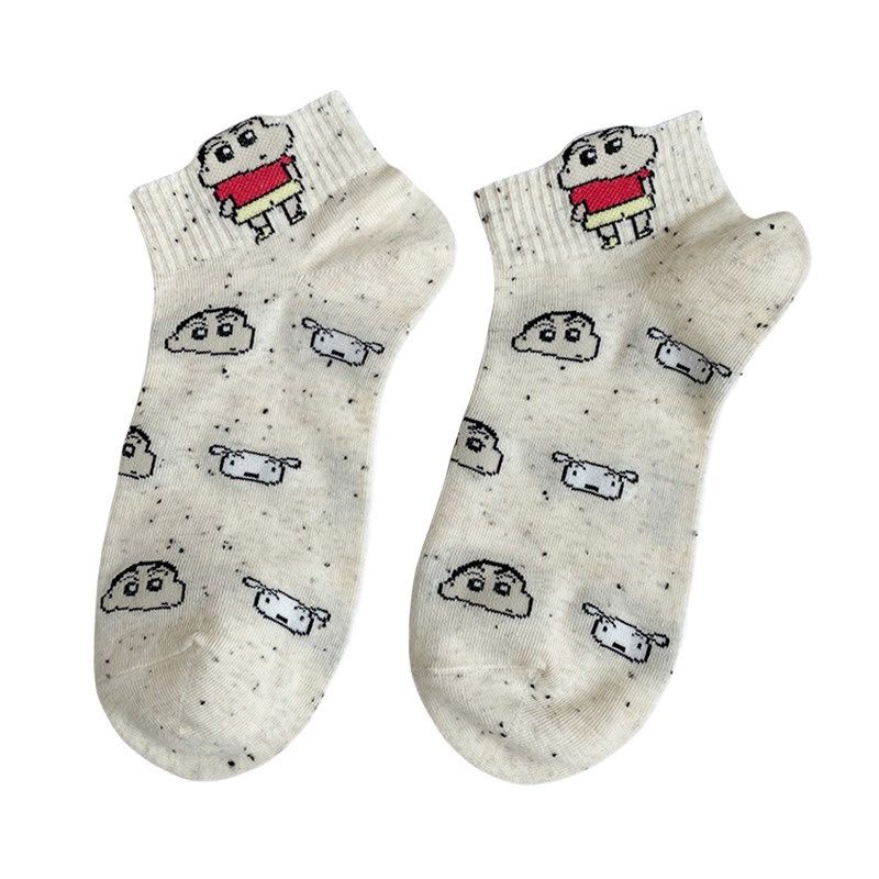 Fashion Cartoon Short Socks Crayon Shin-Chan 14529