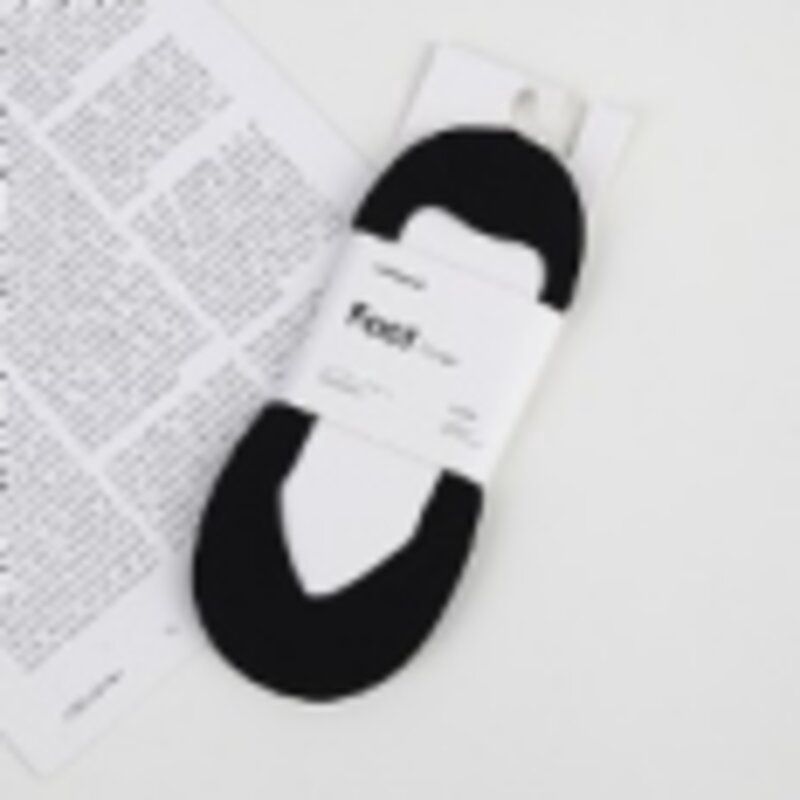 Minigood Invisible stripe invisible socks – 2 pairs (black)无痕条纹隐形袜-2双(黑色) 26511