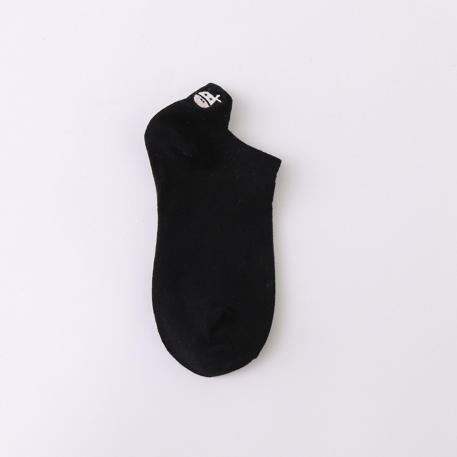 Haorui B0032 boat socks: TY black 63689