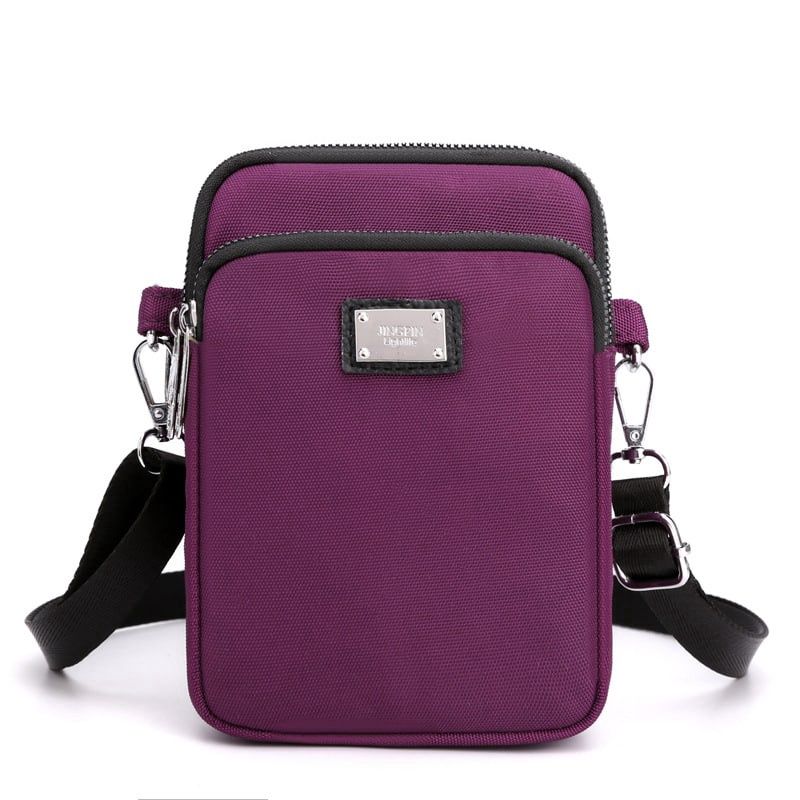 Fashion Shoulder Bag Purple N-45 91864