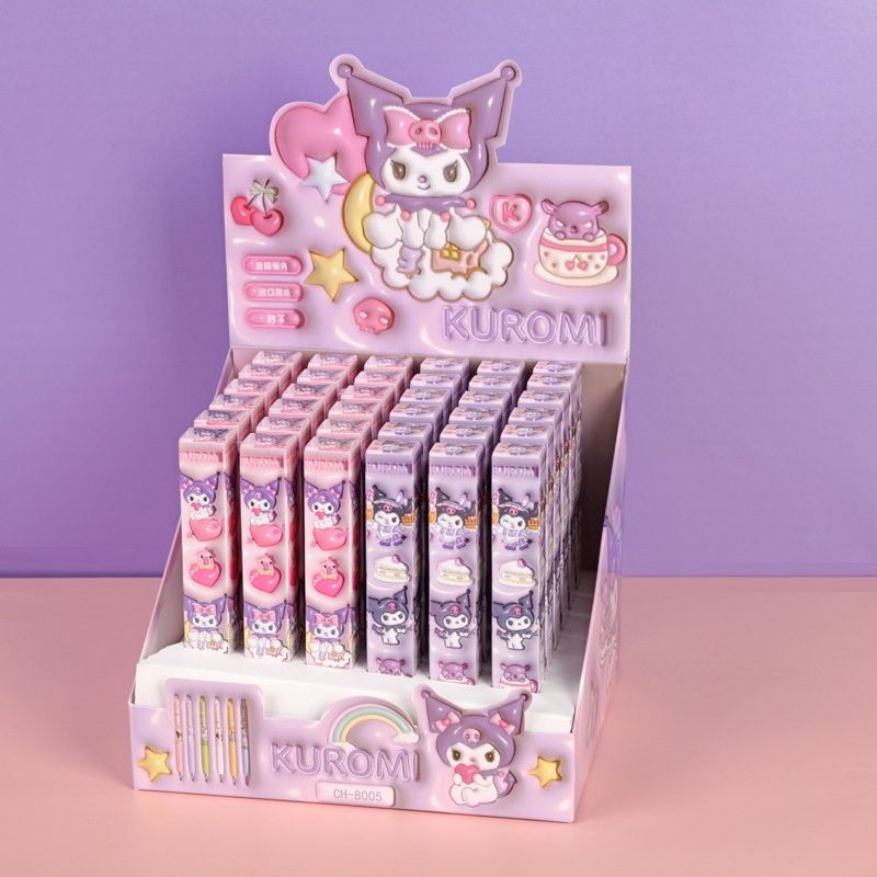 Luta CH-8005 Blind box: Kuromi press gel pen tip: 0.5mm 44346