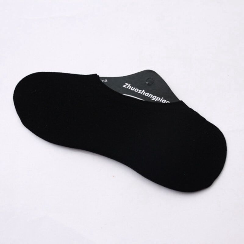 ZN Magic Men'S  Silicone Anti-Slip Floor Booth Socks:Black 60664