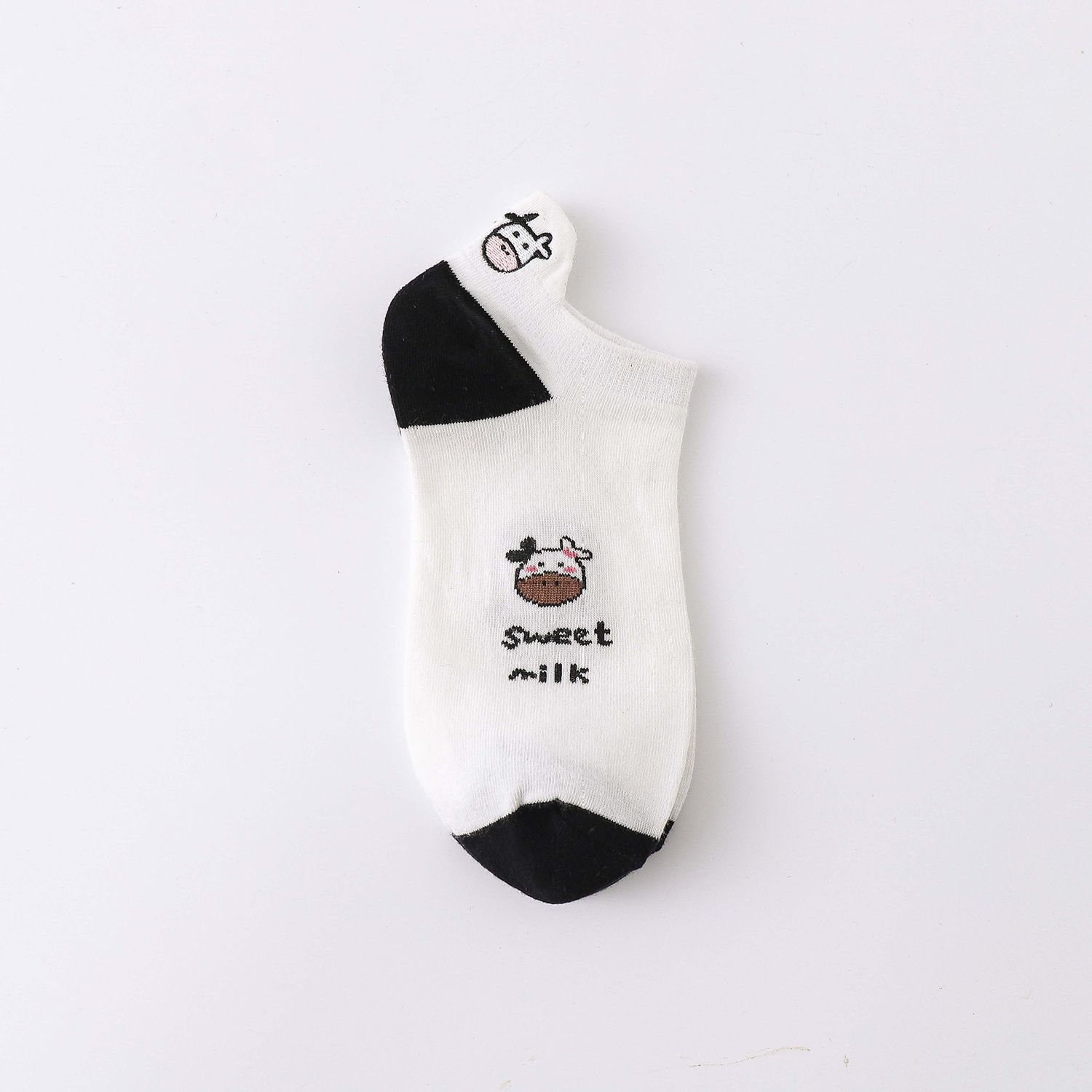 Haorui B0032 boat socks: TY cow 63687