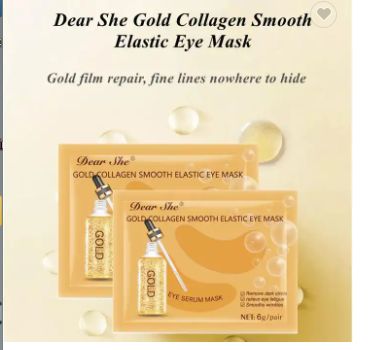 10315 Dearshe  Gold Eye  Mask