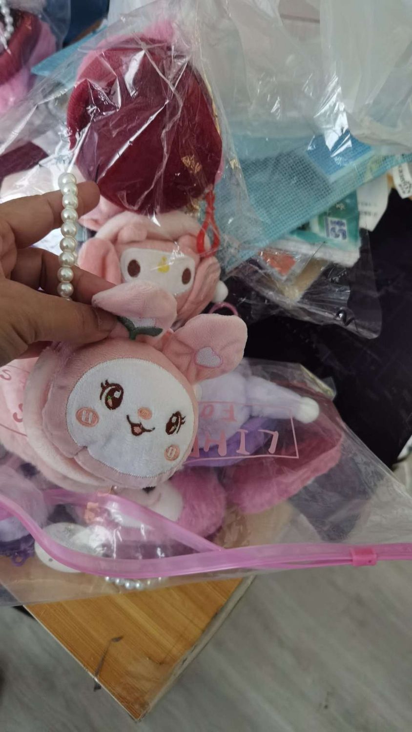 yy toy coin bag with pearl hander 87232