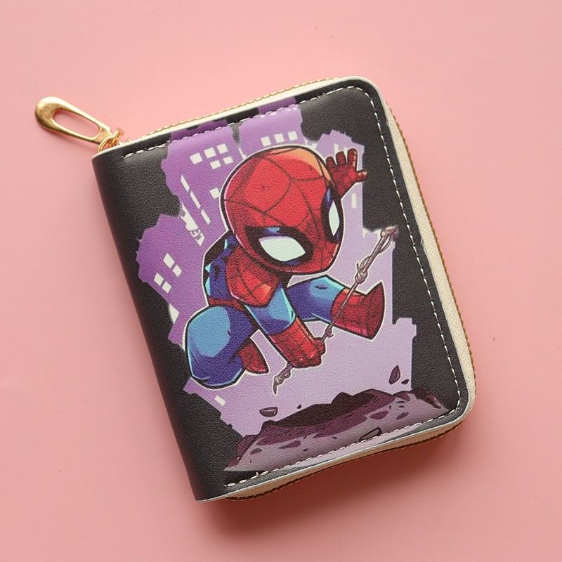 Juimei Short zipper wallet: Jumping Spider-Man short zipper wallet 43564