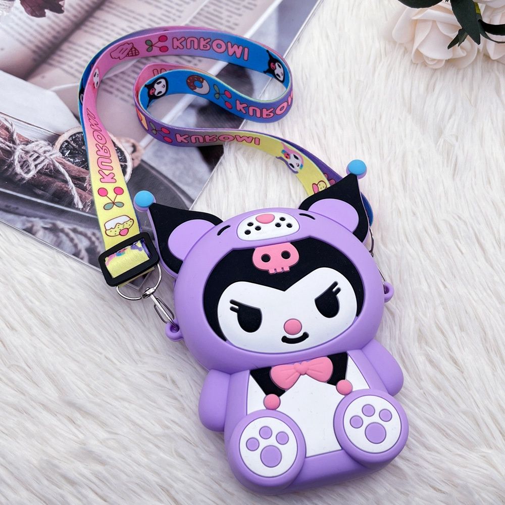 CP Silicone coin purse: Kuromi purple 60922