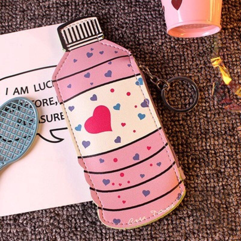 Fashion Coin Bag Pink Bottles 67400
