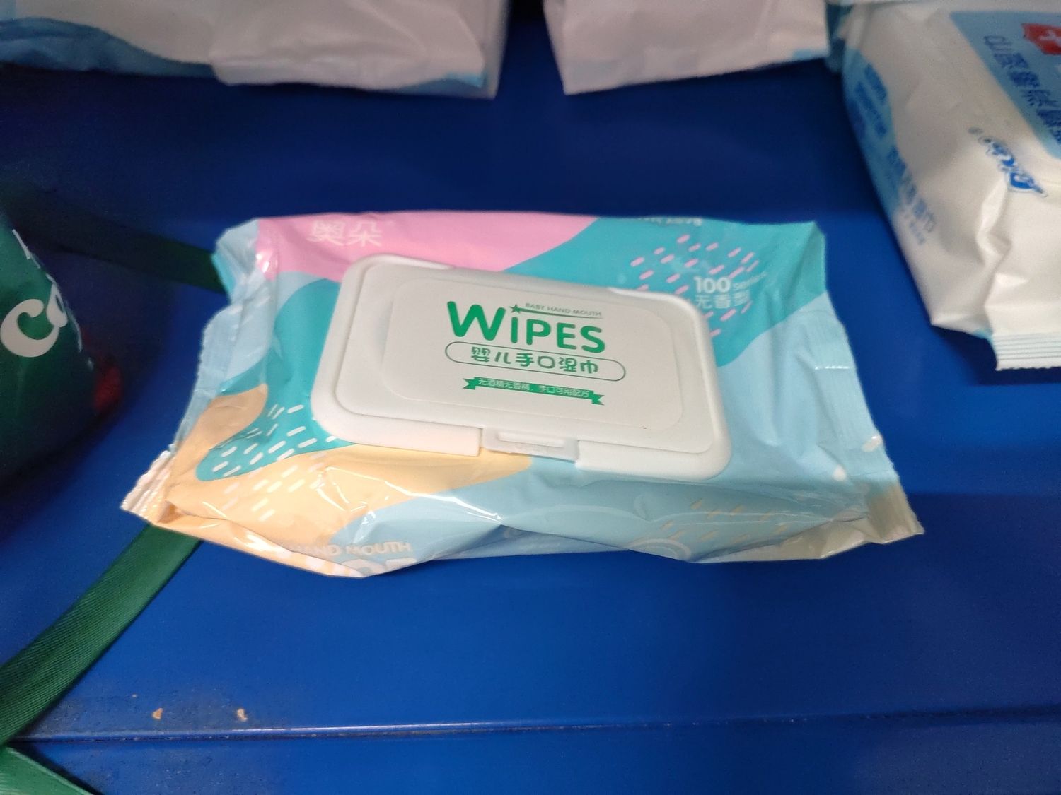 AODO baby hand mouth wash wet wipes