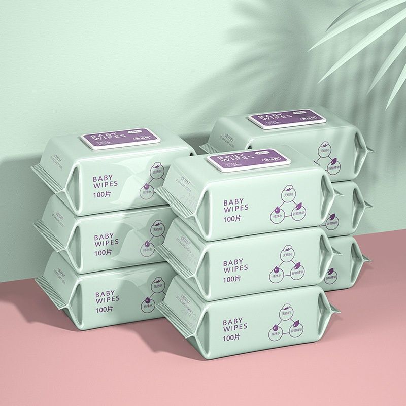 Yunzhi 100 thick and large pack of wet wipes 43322