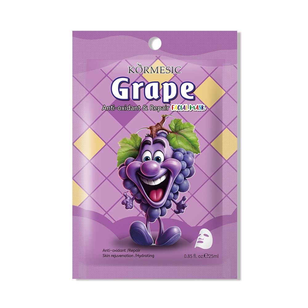 Kormesic Grape   25ml facial mask  sheet  53708