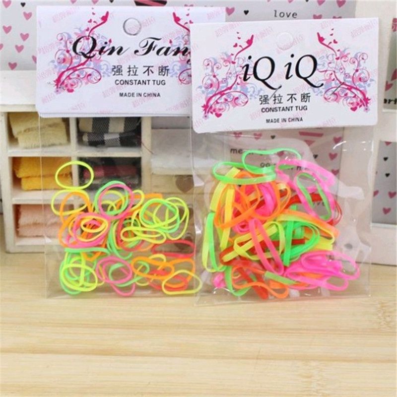 07627 Hair Ring Rubber Band Bright