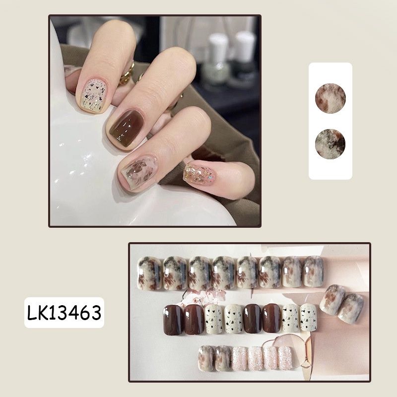 Taoxi Wearable nail art: Latte smudge 84115