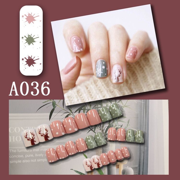 Anlu A036 Wear manicure patches  48416