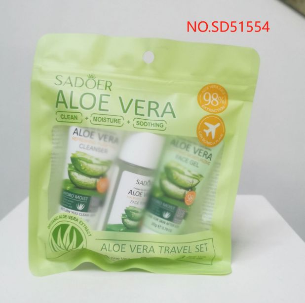 51554 SD Aloe Travel Set 3pcs