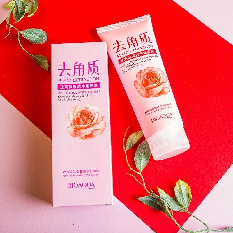 06313 BQY Rose Exfoliating Cleanser 120g