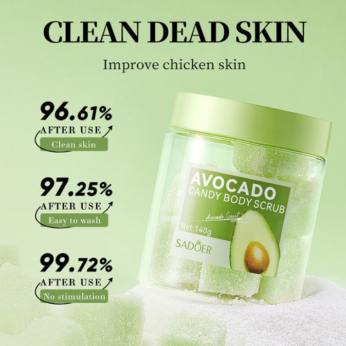 23849 SD Avocado Body Scrub 140g