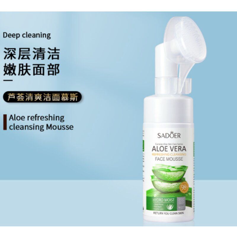 39989 SD Aloe Cleansing Mousse 120ml
