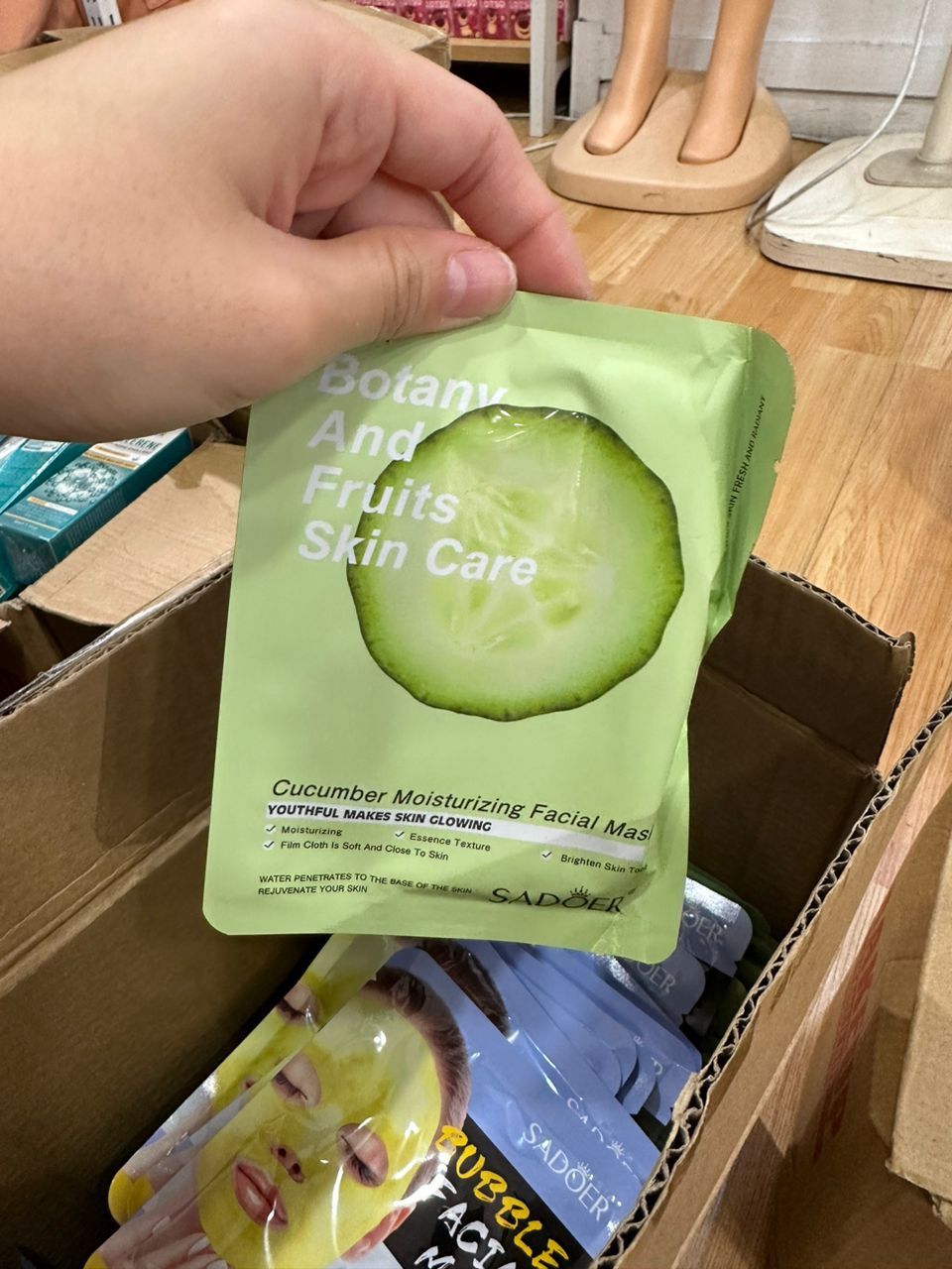 80823 SD Cucumber Mask 25g